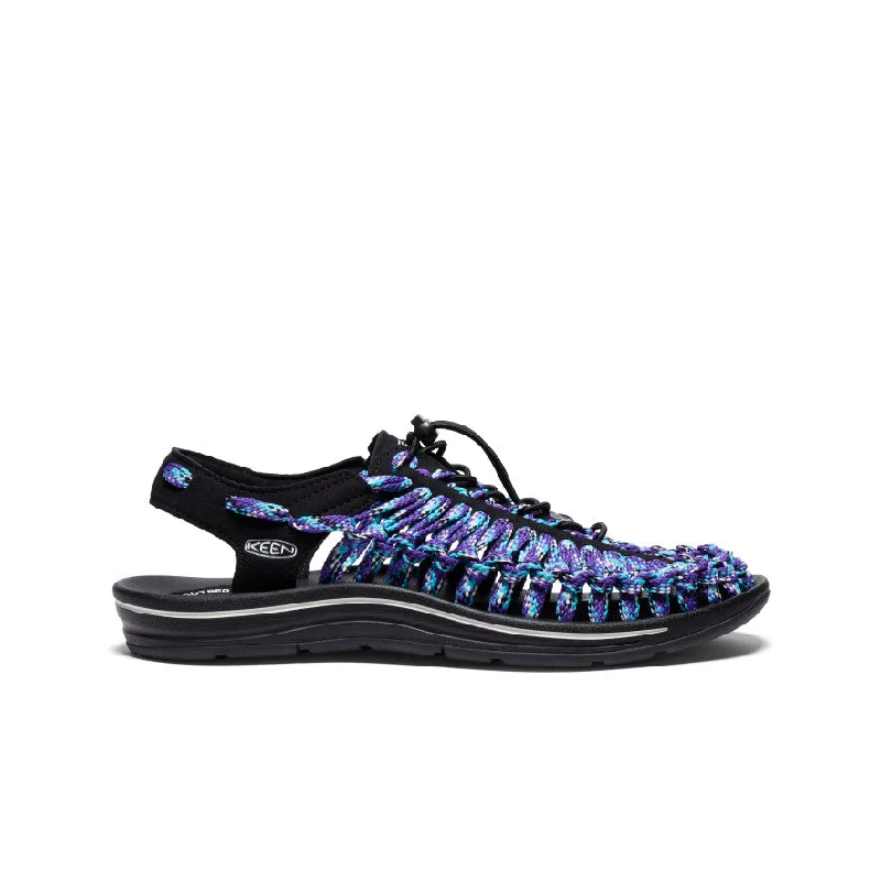 Men's sandals with a cushioned footbedMen's UNEEK Flat Cord Sneaker x Bamboo Shoots | Black/Tillandsia Purple Men's sandals with a cushioned footbedMen's UNEEK Flat Cord Sneaker x Bamboo Shoots | Black/Tillandsia Purple