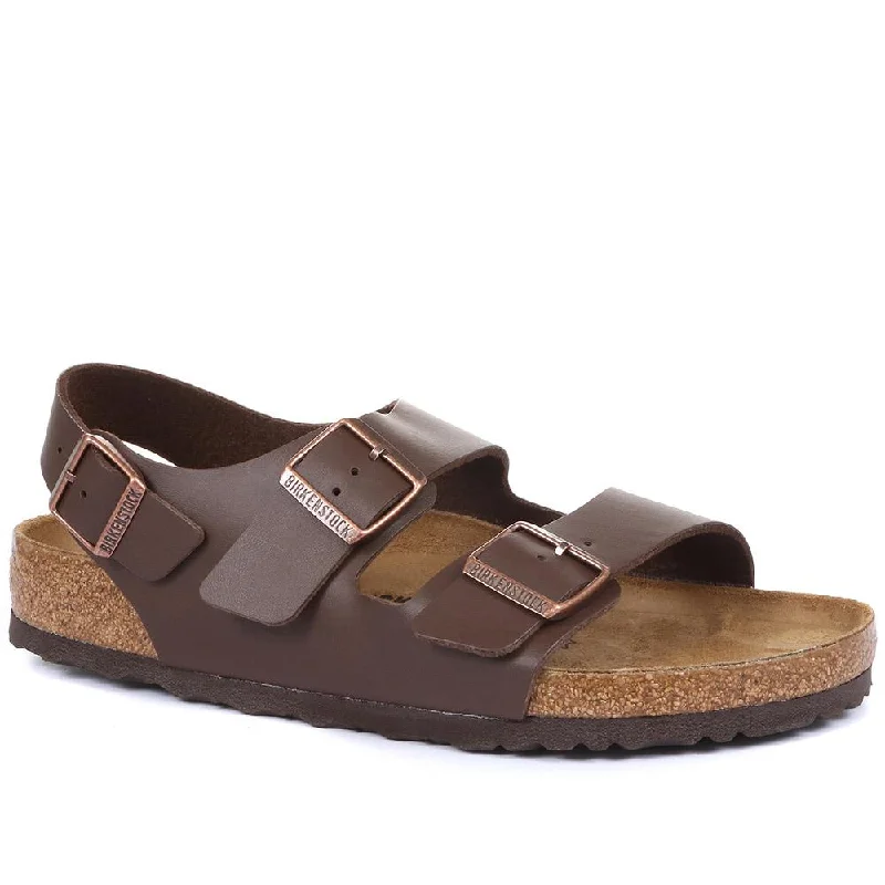 Men's sandals in a neutral color like black or brownMilano Sandals - BIRK33512 / 319 861 Men's sandals in a neutral color like black or brownMilano Sandals - BIRK33512 / 319 861