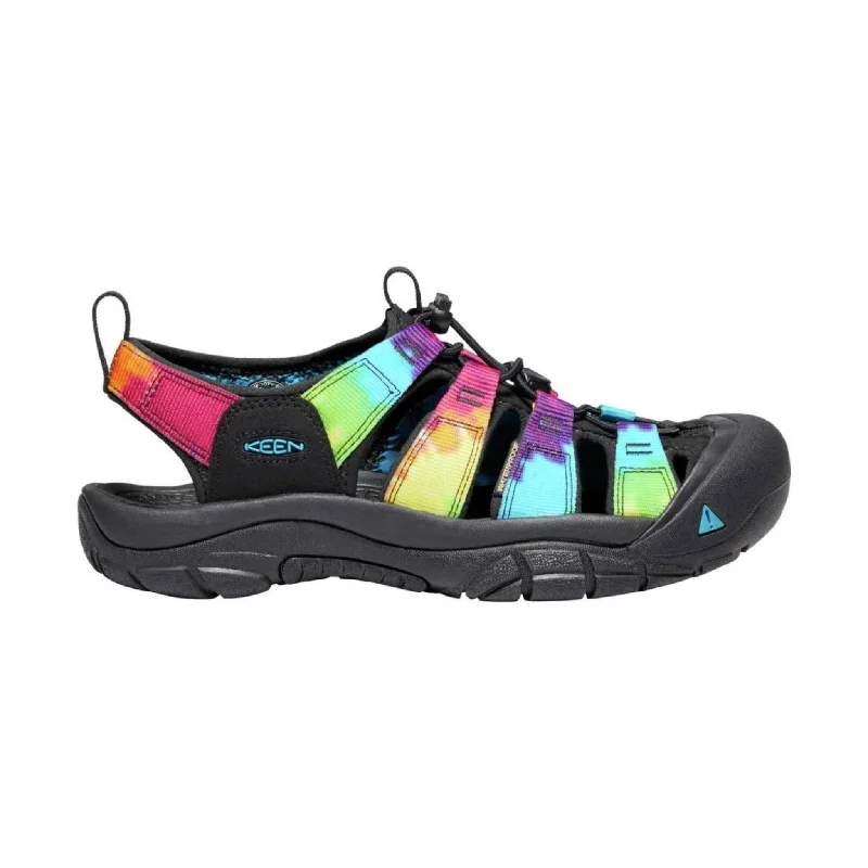 Men's sandals with a removable insole for cleaningKEEN Men's Newport Retro - Original Tie Dye