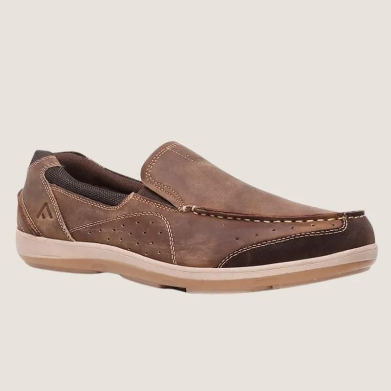 Men's boat shoes with a branded logo on the sideColorado Sail Slip On