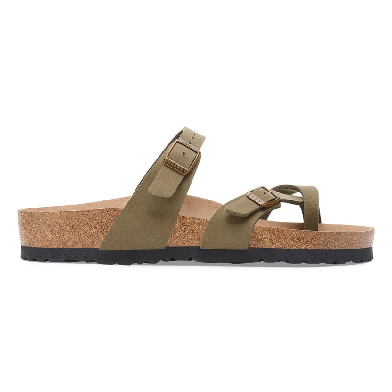 Waterproof men's sandals for water activitiesMayari Vegan in Pine from Birkenstock