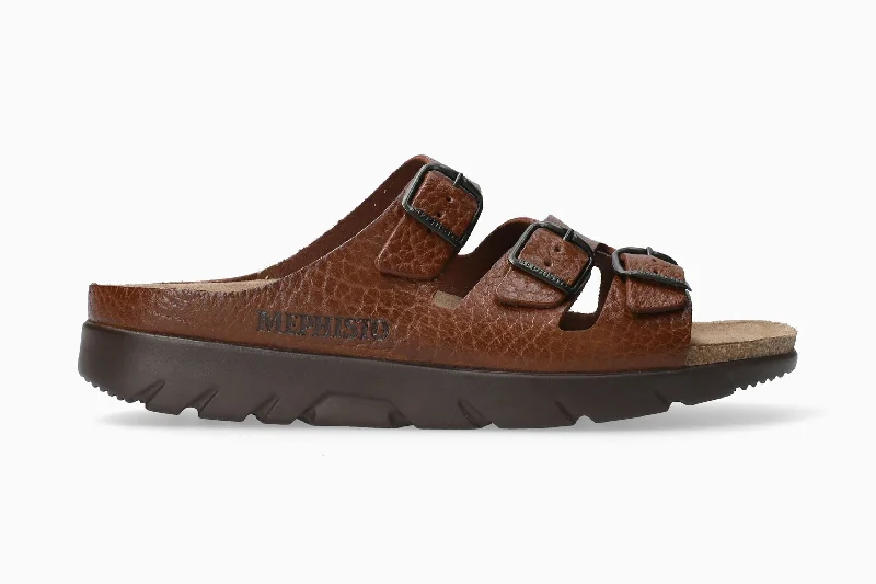 Men's sandals with a toe post designZach Fit. - Desert