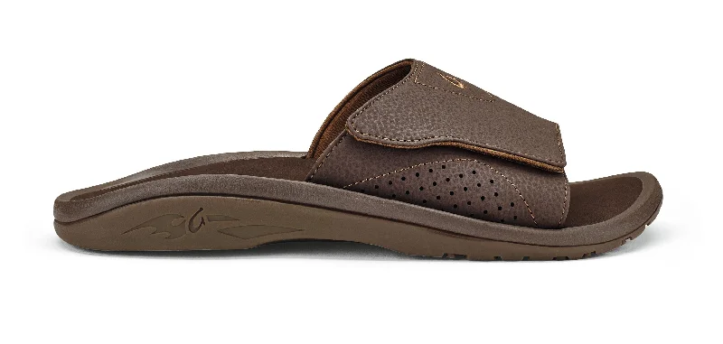 Men's sandals in a neutral color like black or brownNalu Slide - Dark Java