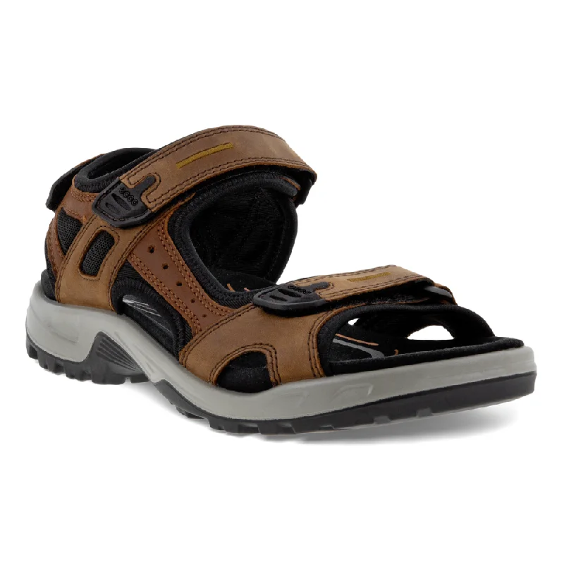 Men's sandals with a contrast stitching detailMen's sandals with a contrast stitching detailECCO Yucatan Espresso Sandal (Men's)