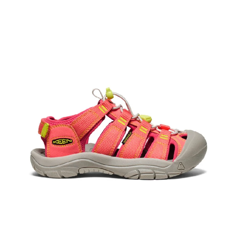 Men's sandals with a stretchy strap for a better fitBig Kids' Newport Boundless Sandal  |  Dubarry/Evening Primrose