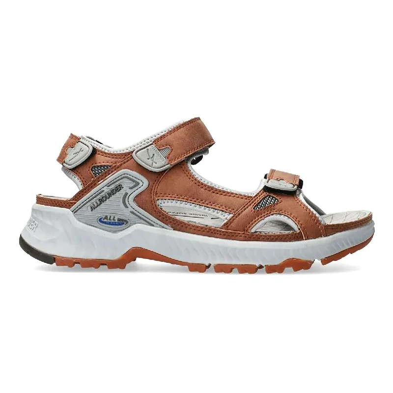 Men's sandals with a removable insole for cleaningAllrounder Men's Honduras Tobacco