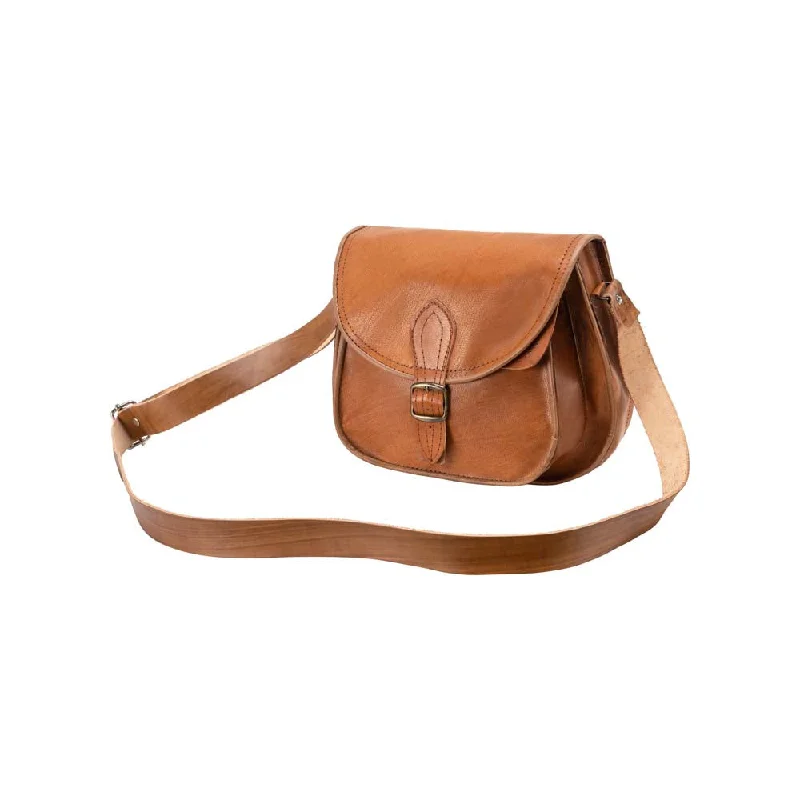 Men's sandals with a padded heelCross Body Purse - Metro Leather Bag | Brown