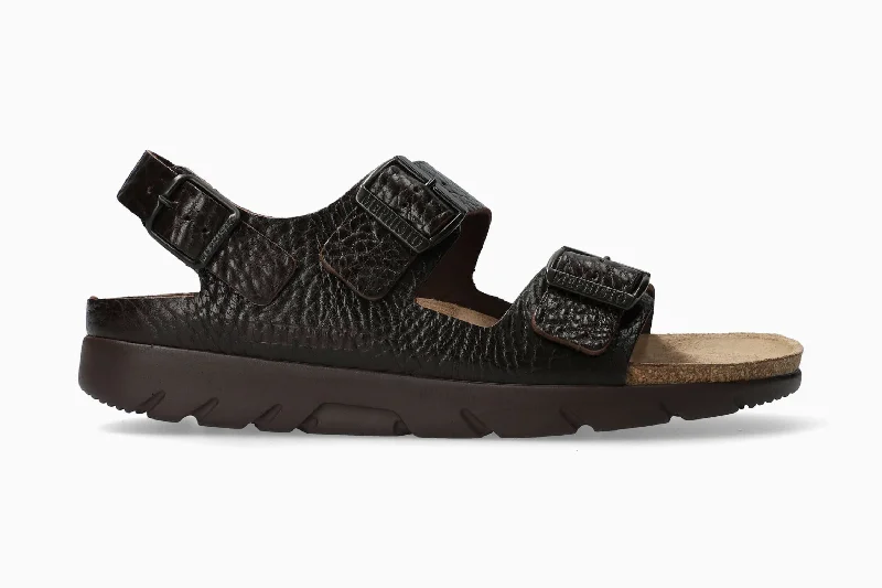 Men's sandals in a neutral color like black or brownZeus Fit. - Dark Brown