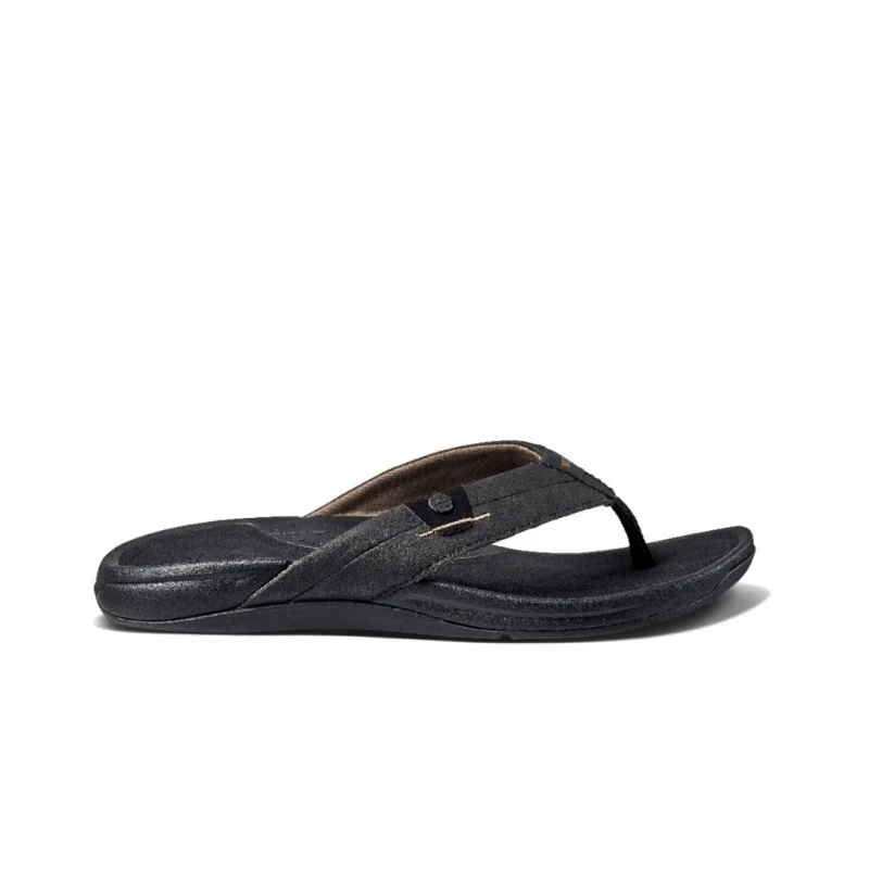 Men's sandals with a wide strap for supportReef Men's Pacific - Black/Brown