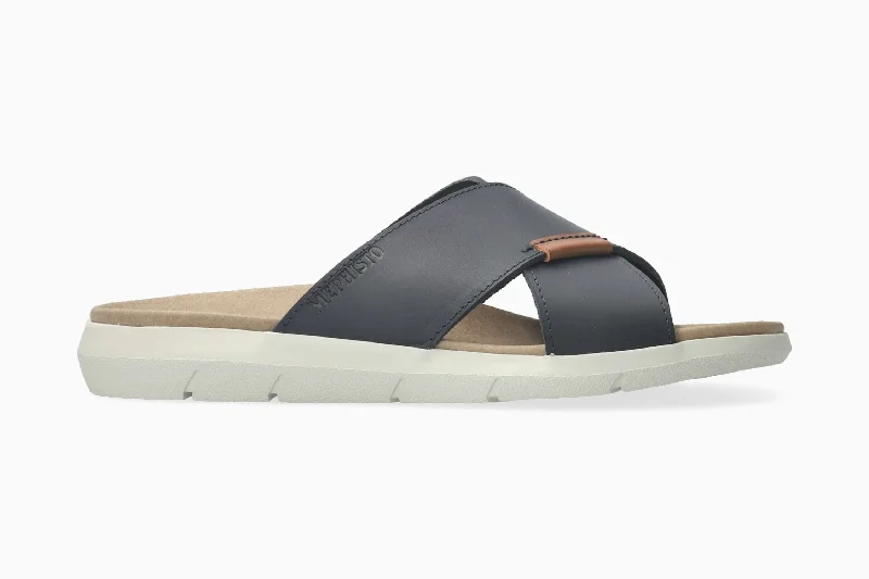 Men's sandals with a leather lining for comfortConrad - Navy