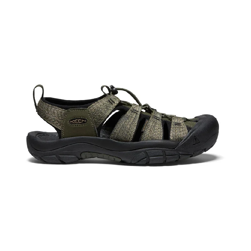 Men's sandals with a removable insole for cleaningMen's Newport H2 Sandal  |  Forest Night/Black