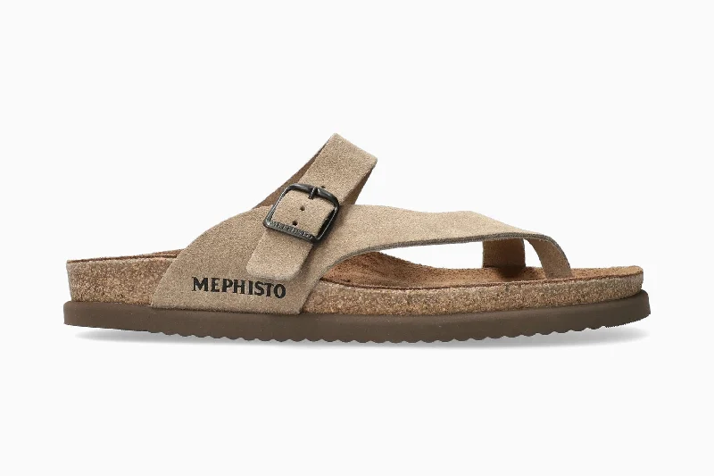 Men's sandals with a buckle closureNiels - Warm Grey