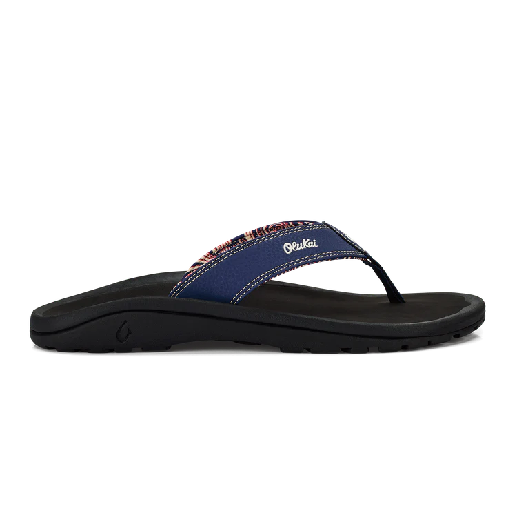 Men's sandals with a wide strap for supportOhana - Navy