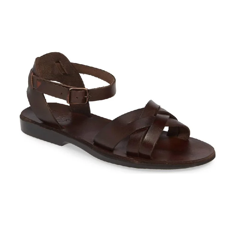 Flip - flop style men's sandals for beach wearChloe - Leather Adjustable Sandal | Brown Flip - flop style men's sandals for beach wearChloe - Leather Adjustable Sandal | Brown