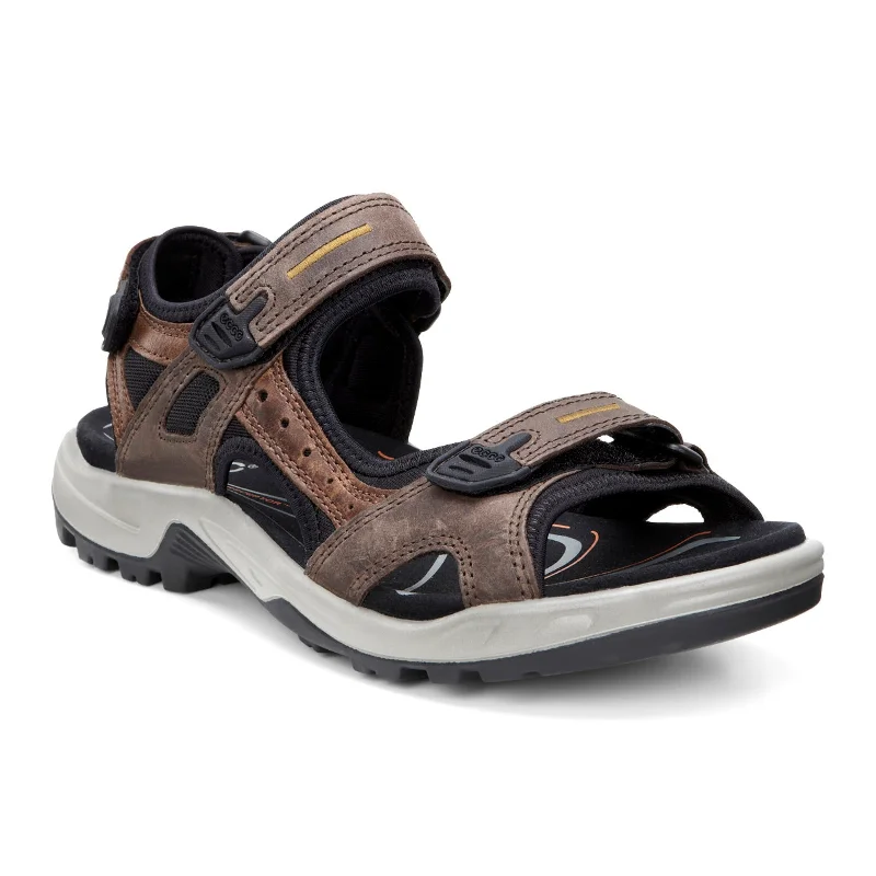 Men's sandals with a stretchy strap for a better fitYucatan - Espresso - Men's