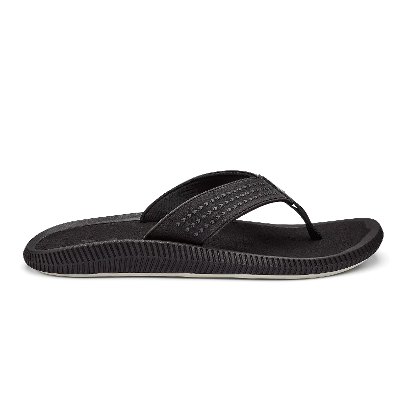 Men's sandals with a buckle closureUlele - Black
