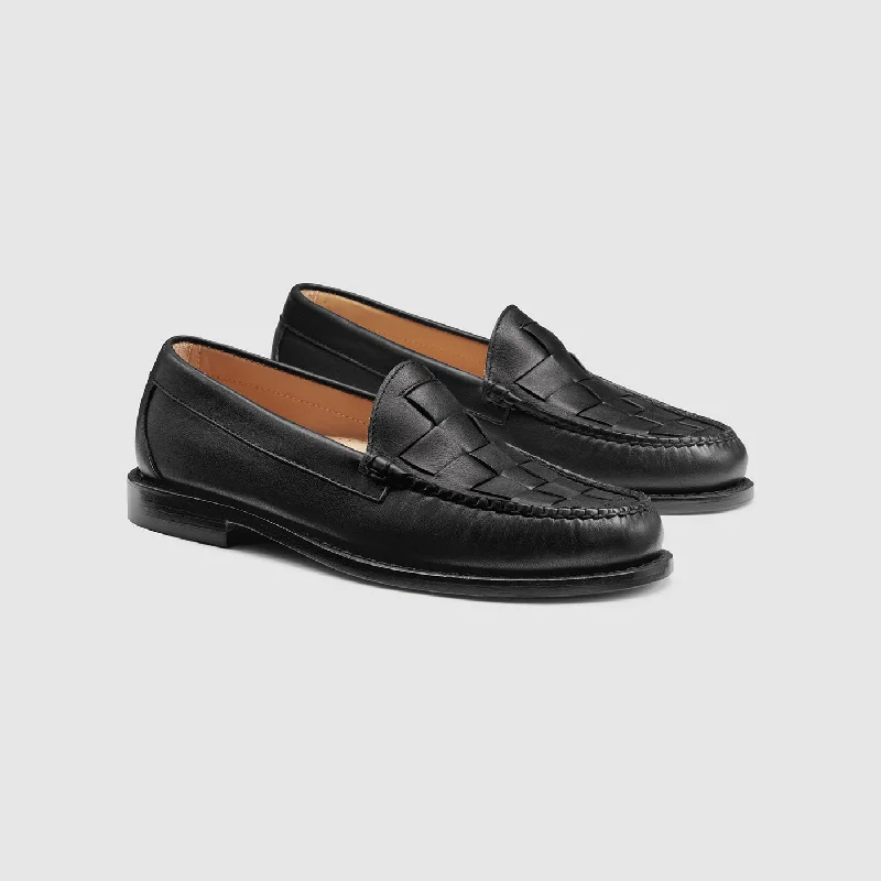 Men's loafers with a memory foam insoleMENS LARSON VENETIAN WEAVE WEEJUNS LOAFER