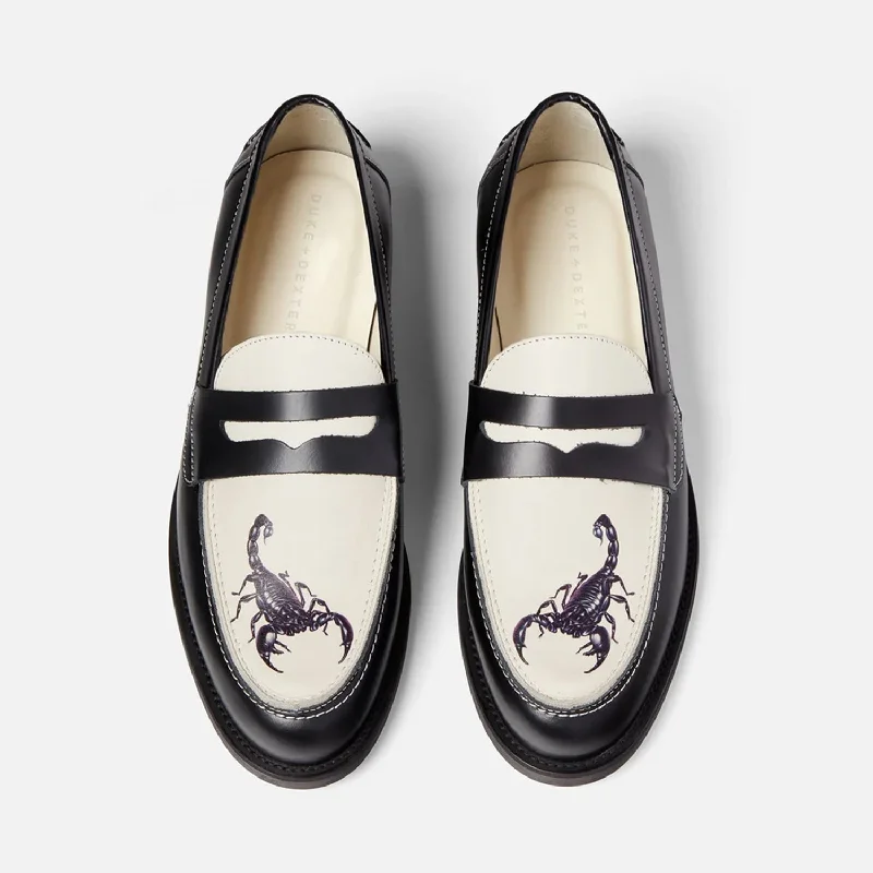 Men's loafers in a neutral color like black or brownWilde Scorpion Penny Loafer - Men's