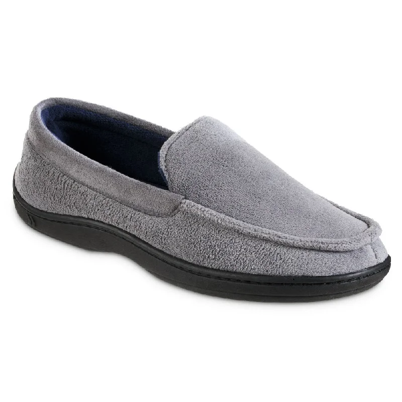 Men's slippers with a padded footbed for all - day comfortMen's Microterry Jared Moccasin Slippers