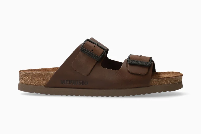 Men's sandals with a pointed toe for a stylish lookNerio - Dark Brown