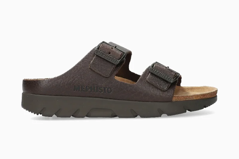 Waterproof men's sandals for water activitiesZonder - Dark Brown