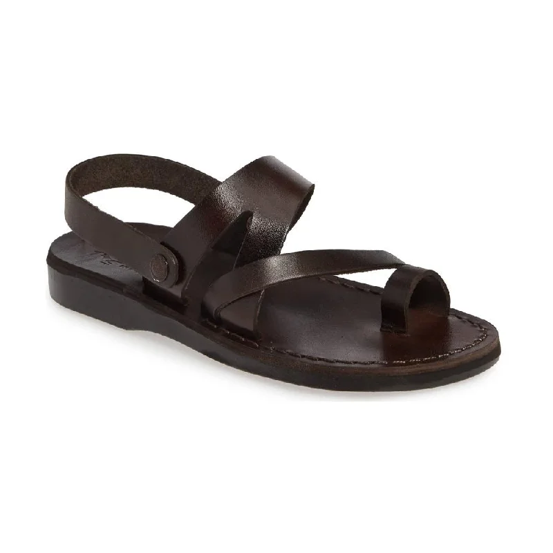 Men's sandals with a leather lining for comfortBenjamin - Leather Slingback Sandal | Brown