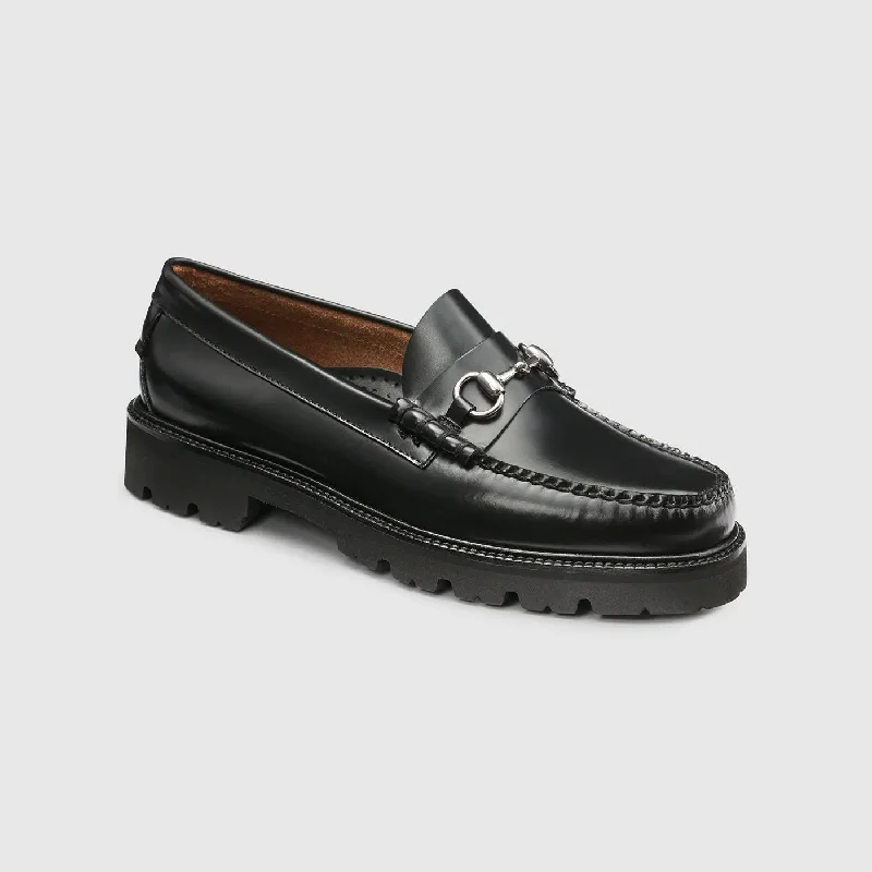 Men's loafers with a flexible sole for easy movementMENS LINCOLN BIT SUPER LUG WEEJUNS LOAFER