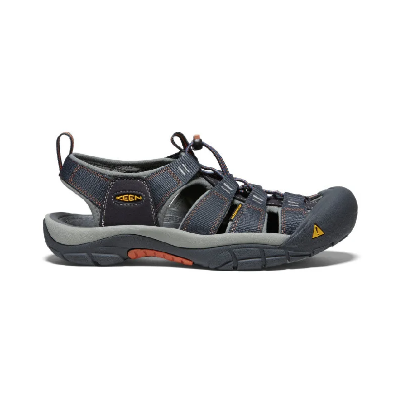 Men's sandals with a rubber sole for tractionMen's Newport H2 Sandal  |  India Ink/Rust