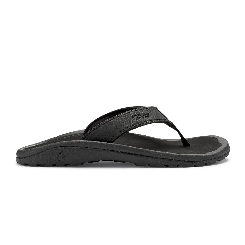 Men's sandals with a durable outer sole‘Ohana - Black