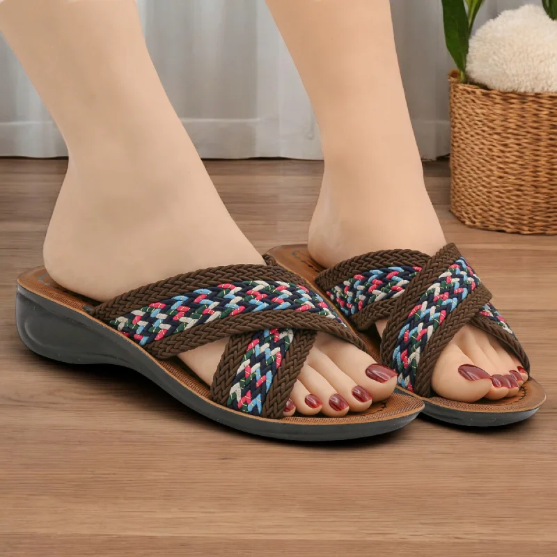 Men's slippers with a soft, flexible sole Grecek cross slipper