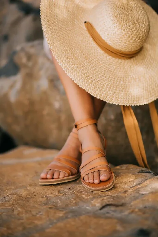 Men's sandals with a pointed toe for a stylish look Men's sandals with a pointed toe for a stylish look Venice Sandals - Tan Leather