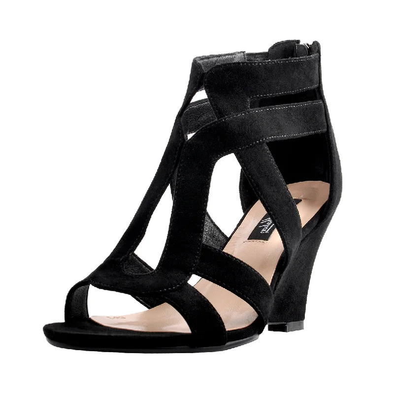 Men's sandals with a rubber sole for traction Men's sandals with a rubber sole for traction Gladiator Cut Out Open Toe Wedge Sandals
