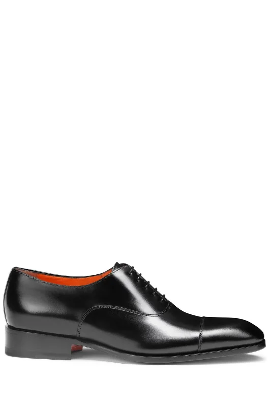 Men's formal shoes with a leather sole and heel Racer Oxford Shoe