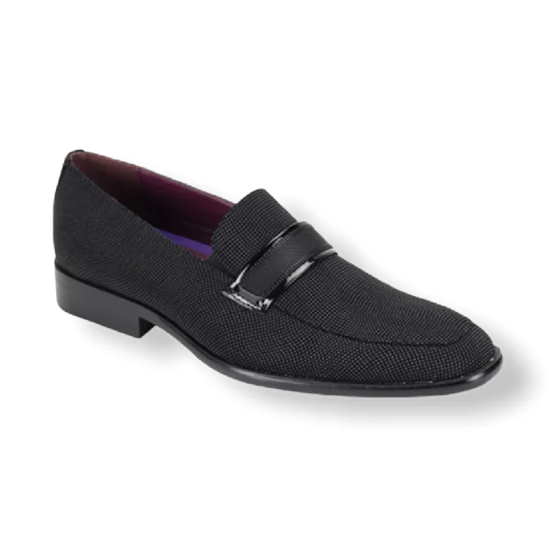 Men's formal shoes with a leather sole and heel AFTER MIDNIGHT: Smoker 6705