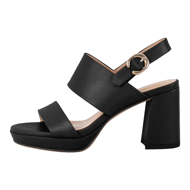 Men's sandals with a cushioned footbed Men's sandals with a cushioned footbed Platform Buckle Strap Chunky Heel Sandals