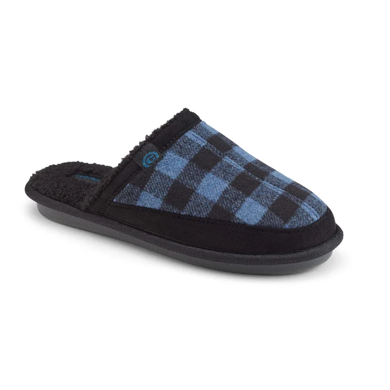 Men's slippers with a decorative pom - pom or tassel Log Cabins Mule™