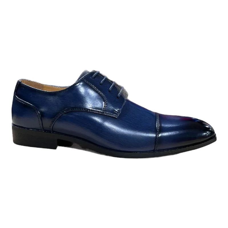 Men's formal shoes with a rubber heel cap for durability ANTONIO CERRELLI: Smooth Oxford 6782