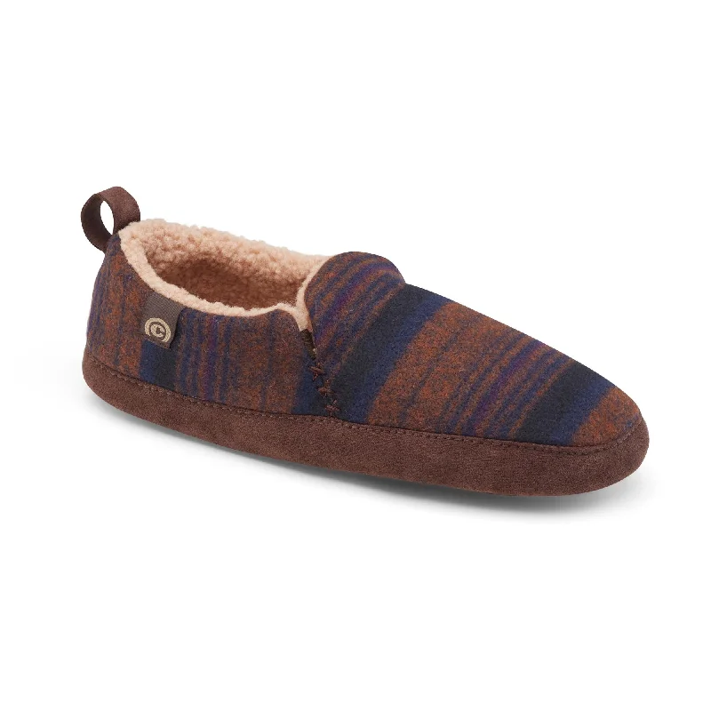 Men's slippers with a rubber sole for outdoor use Borrego Moccasin™