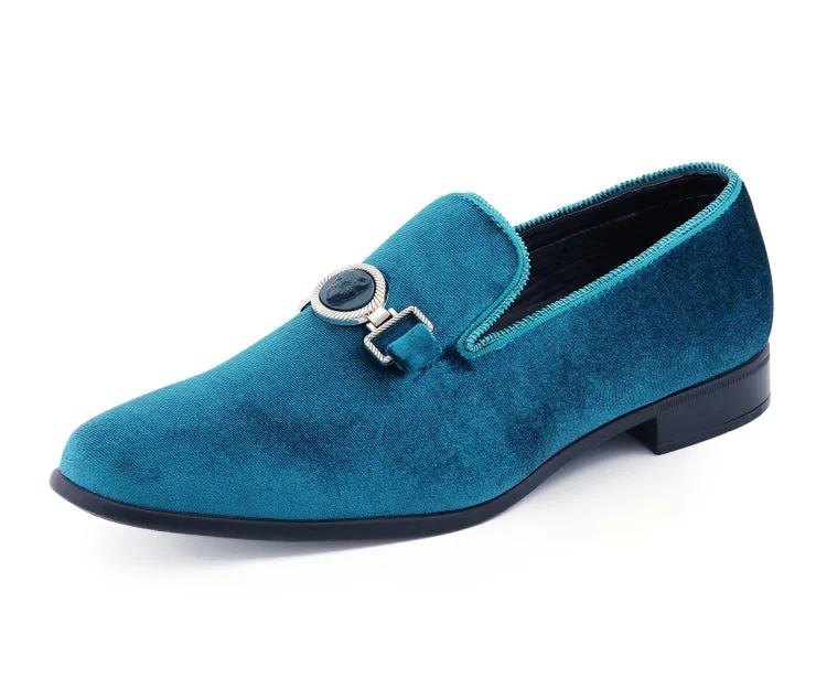 Men's formal shoes with a double monk strap Antonio Teal