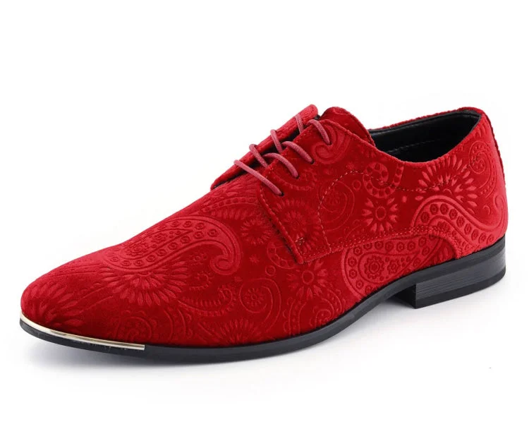 Men's formal shoes with a padded insole for comfort Chadwick Red