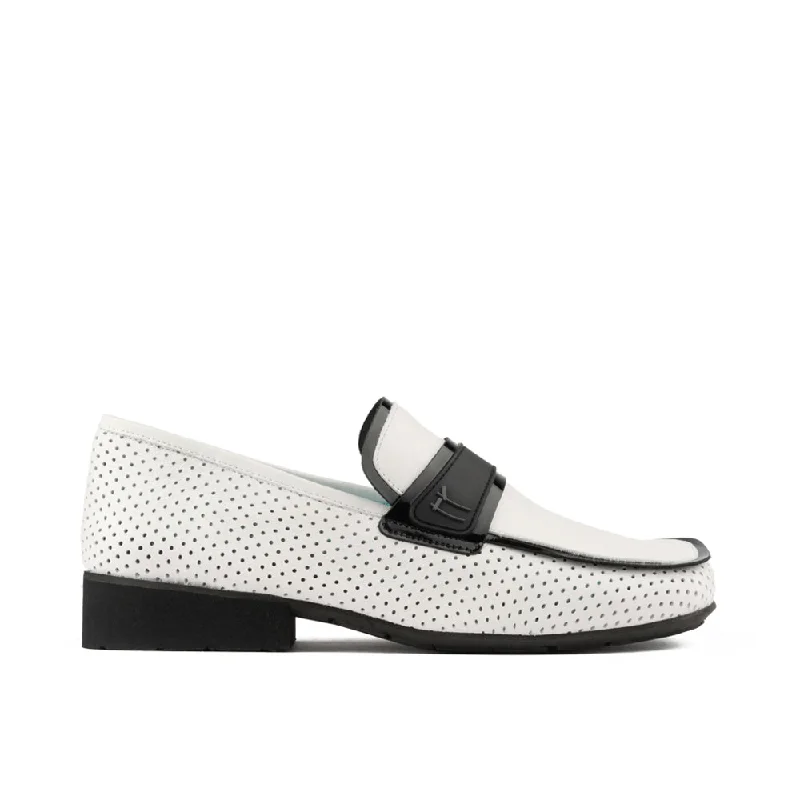 Men's sandals with a durable outer sole Men's sandals with a durable outer sole TESS WHITE NAPPA COMBO