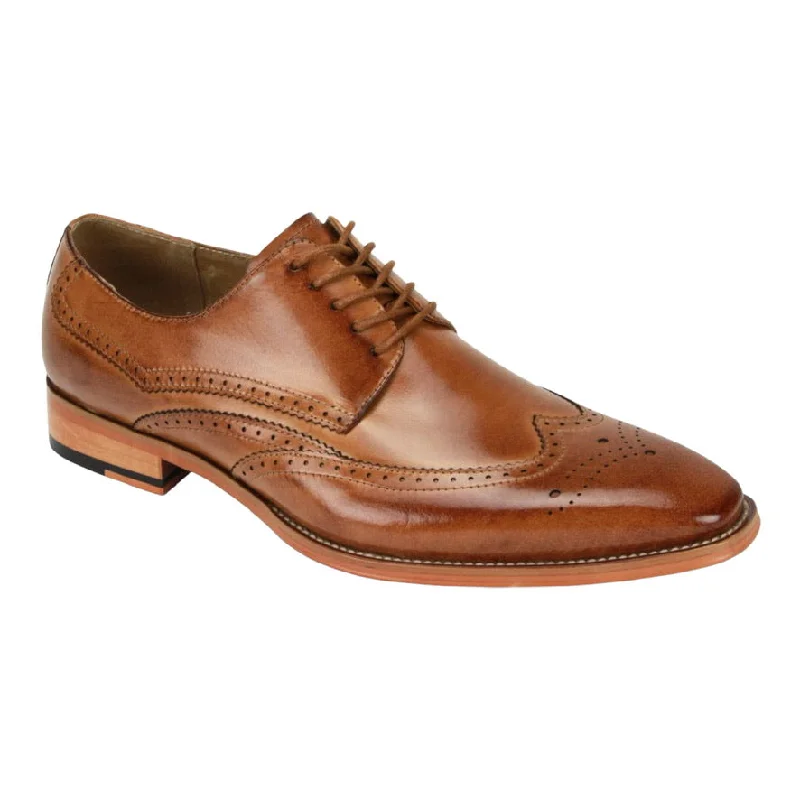 Men's formal shoes with a contrast stitching detail GIOVANNI: LINCOLN