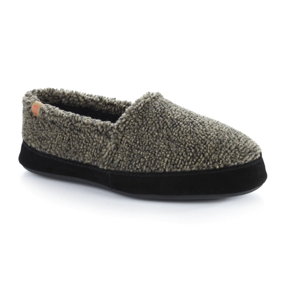Men's plush slippers with a faux fur lining Moc Slipper - Earth Tex - Men's