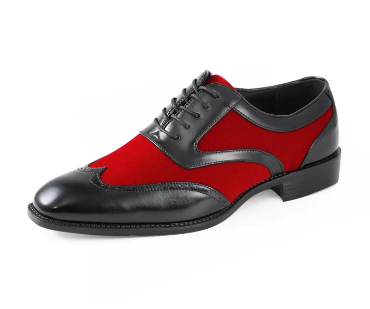 Men's formal shoes with a polished shine Brighton Red