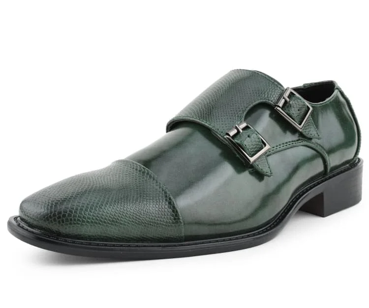 Men's formal shoes with a rubber heel cap for durability Bancroft Green