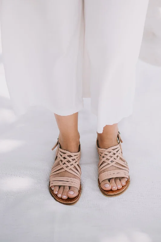 Men's sandals with a shock - absorbing insole Men's sandals with a shock - absorbing insole Egipcias Sandals - Natural Leather