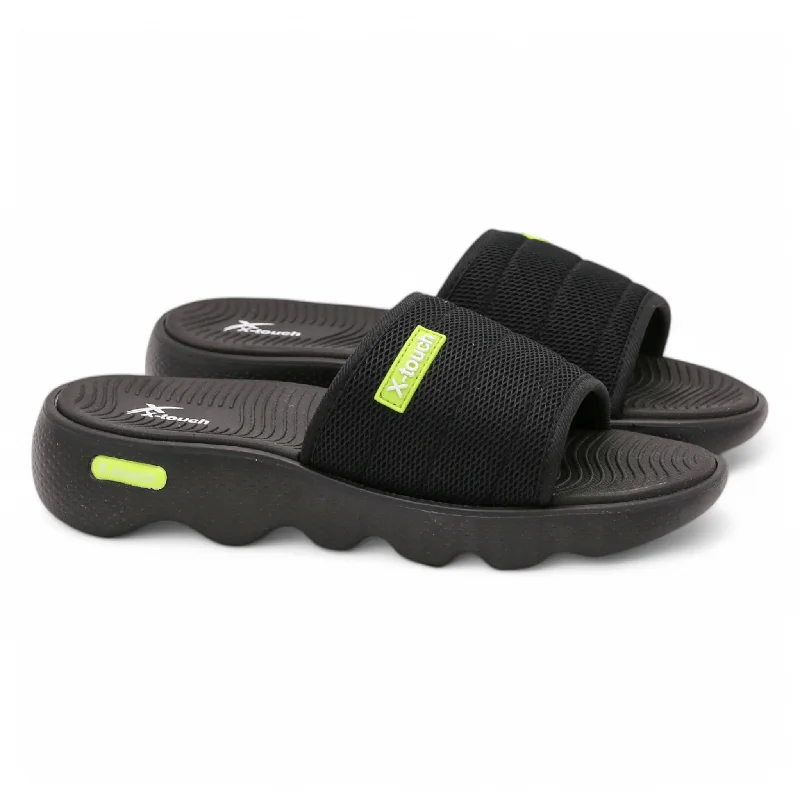 Men's slippers with a Velcro closure for easy on and off Xt2501 men slipper