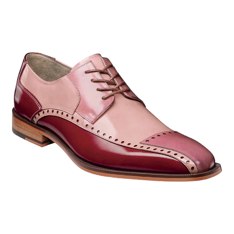 Men's formal shoes with a rubber heel cap for durability STACY ADAMS: Plaza Cap Toe 25608
