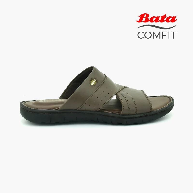 Men's slippers with a Velcro closure for easy on and off Bata Comfit - Men