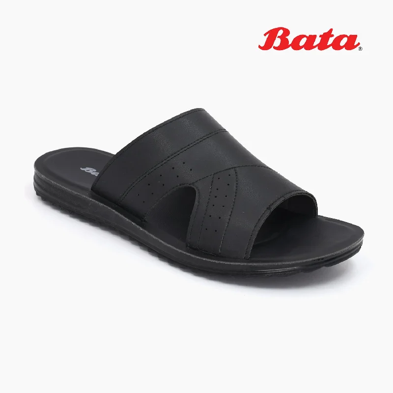 Men's plush slippers with a faux fur lining Bata - Women